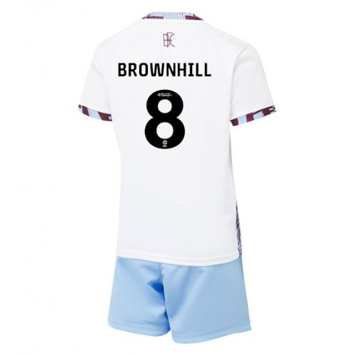 Fotballdrakt Barn Burnley Josh Brownhill #8 Tredjedraktsett 2024-25 Kortermet (+ Korte bukser)